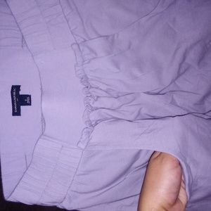 Gray skirt with pockets